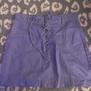 Purple Skirt with draw string